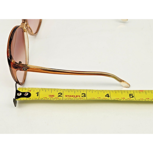 Vintage Bausch Lomb Ray-Ban Oversized Butterfly Sunglasses Italy Brown Frame main image 8